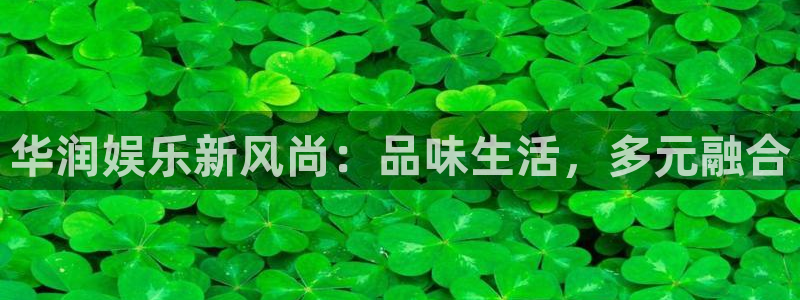 乐天堂fun电子有限公司：华润娱乐新风尚：品味生活，多元融合